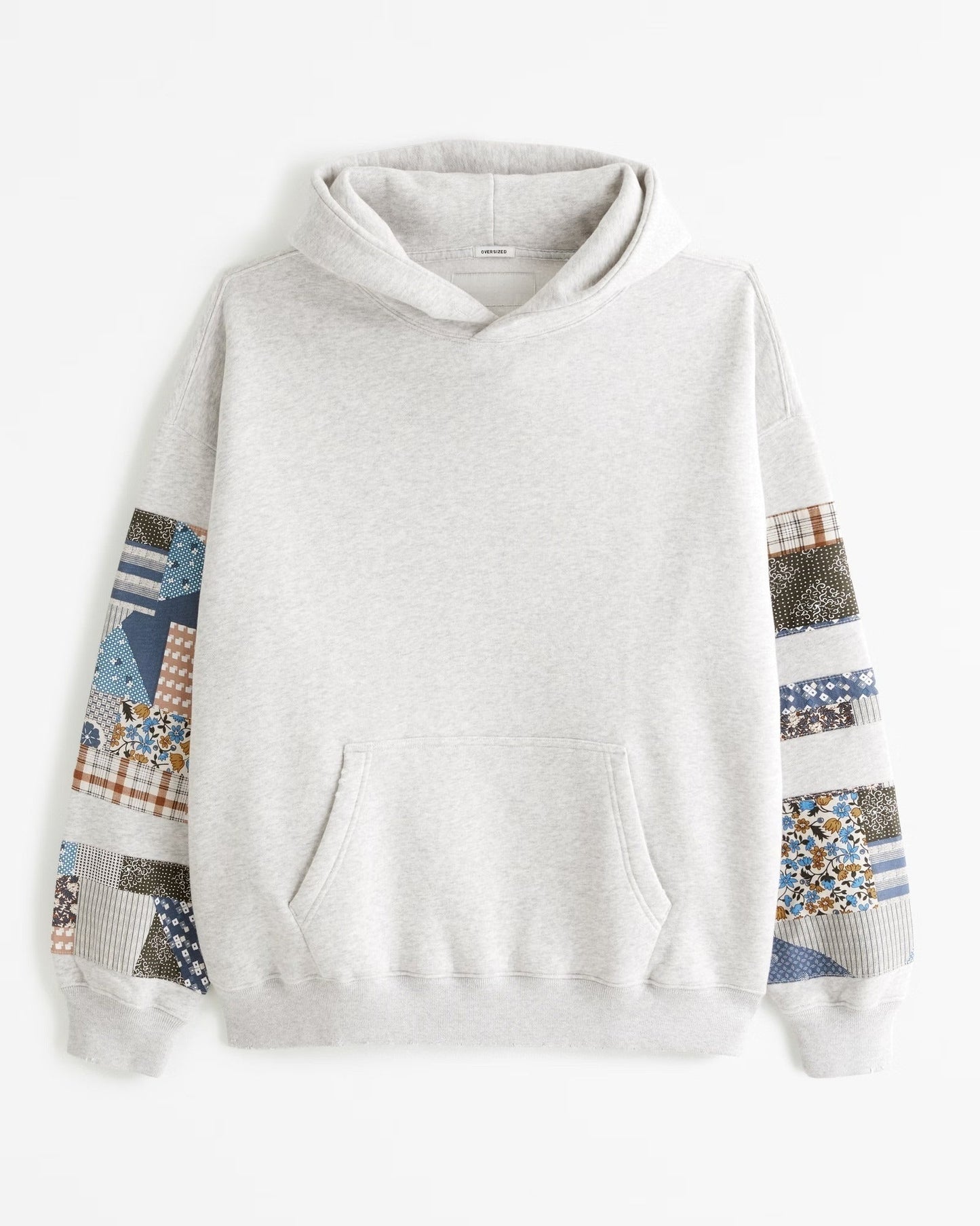 Unisex Patchwork Hoodie